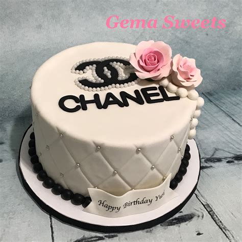 chanel cake birthday